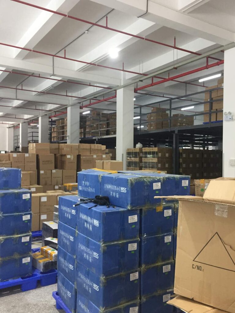 H steel mezzanine to store goods