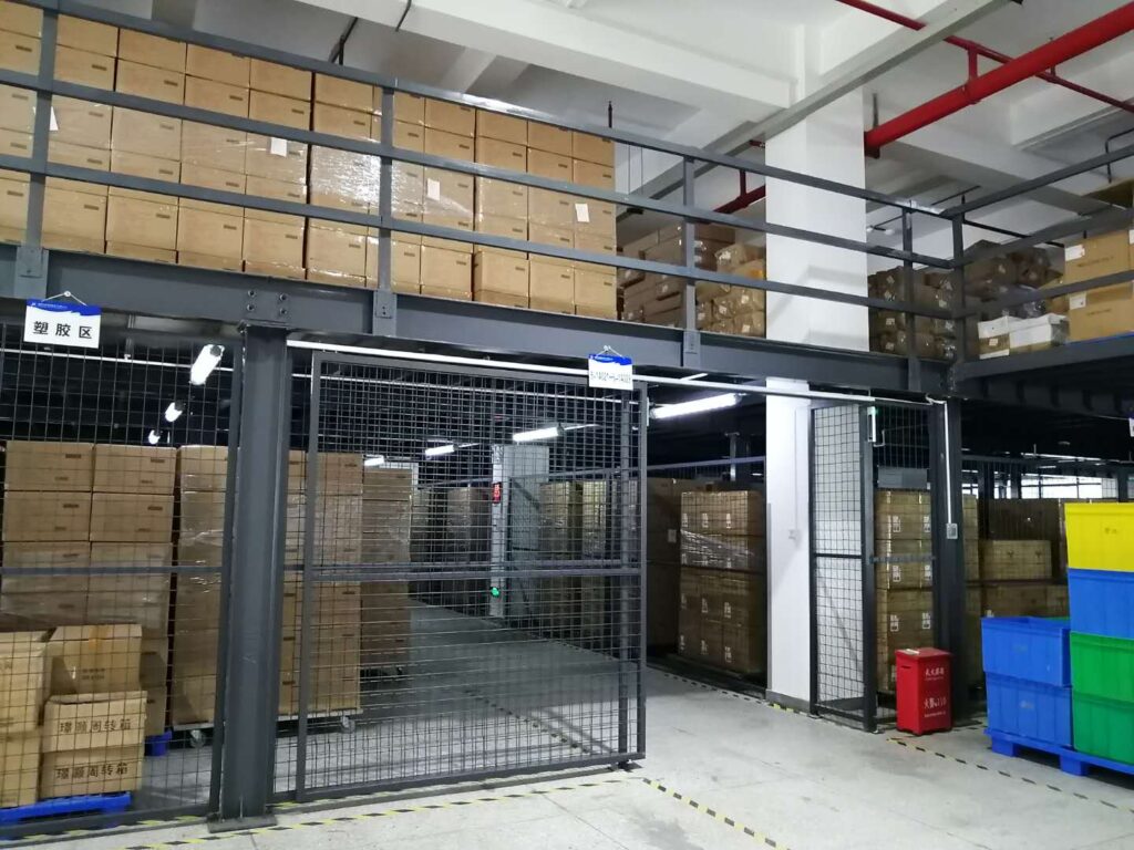 H steel mezzanine